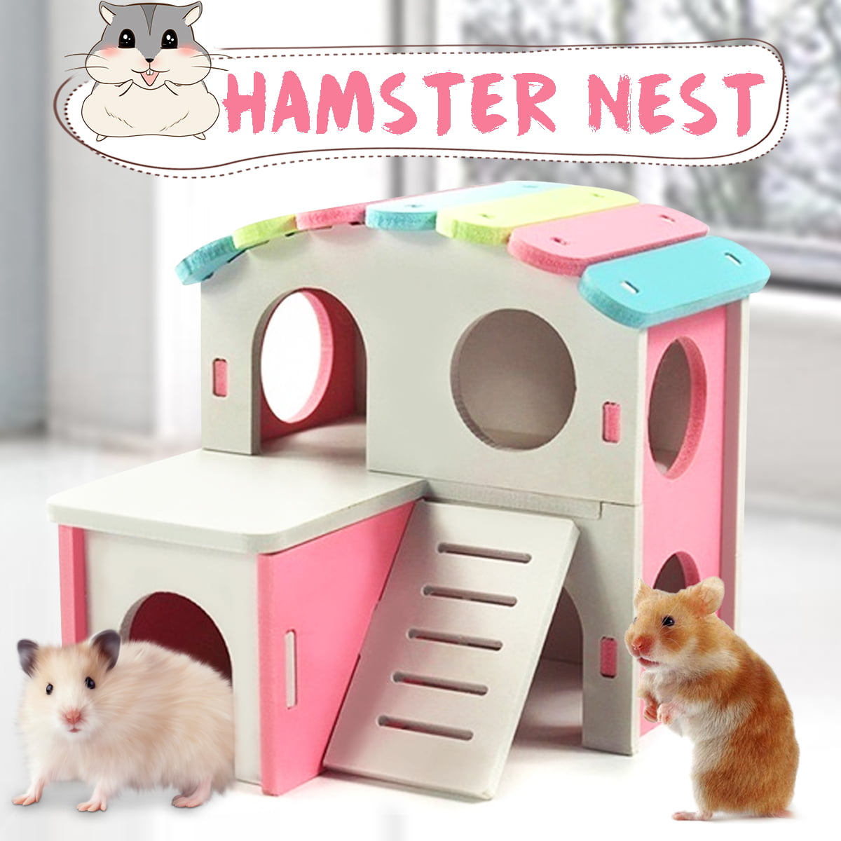cute hamster houses