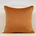 thumbnail image 2 of Funda de almohada Alerfa con bordado de hojas de arce, 50 x 50 cm, color naranja, 2 of 7