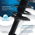 thumbnail image 4 of Detroit Axle - All (4) Front & Rear Complete Strut & Spring Assembly Replacement for 2000-2001 Nissan Maxima & Infiniti i30, 4 of 7