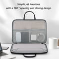 thumbnail image 6 of QueMer Portable Laptop Bag 180 Degree Full Open for Travel Outdoor, 6 of 11
