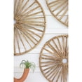 thumbnail image 2 of Kalalou Inc Set Of Three Spoked Seagrass Wall Art, 2 of 2