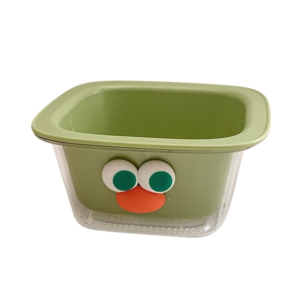 ¡Aprovecha!, Cesta de drenaje Cesta de lavado de verduras de doble capa Cesta de lavado de frutas de cocina Mini cuenco de drenaje Platos de frutas exquisitos de tamaño pequeño Akmoler
