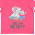 thumbnail image 4 of Inktastic I Love My Mommy Cute Elephants in Night Sky Boys or Girls Toddler T-Shirt, 4 of 5