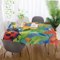 thumbnail image 6 of YAZAOO Square Tablecloth Cute Ladybug Pattern Tableclothes, 6 of 9