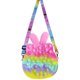 thumbnail image 3 of Juguete para aliviar el estrés, bolso cruzado con burbujas de empuje, juguete sensorial, bolso cruzado con burbujas de empuje, rendimiento sólido, 3 of 8