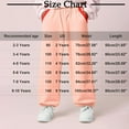 thumbnail image 3 of GigrtiJin 2-10 Years Toddler Children's Sweatpants Solid Color Cotton Elastic Waisted Bottom Cinch Jogger Pants Casual Sport Pants, 3 of 3