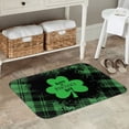 thumbnail image 7 of Honeii St Patrick's day Pattern Door Mat, Welcome Door Mats Outdoor Indoor, Stain and Fade Resistant, Non-Slip Entry Matfor Bedroom, Bathroom, Kitchen, 7 of 7