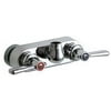 Chicago Faucets 521-Lesab Commercial Grade Centerset Laundry / Service Faucet - Chrome