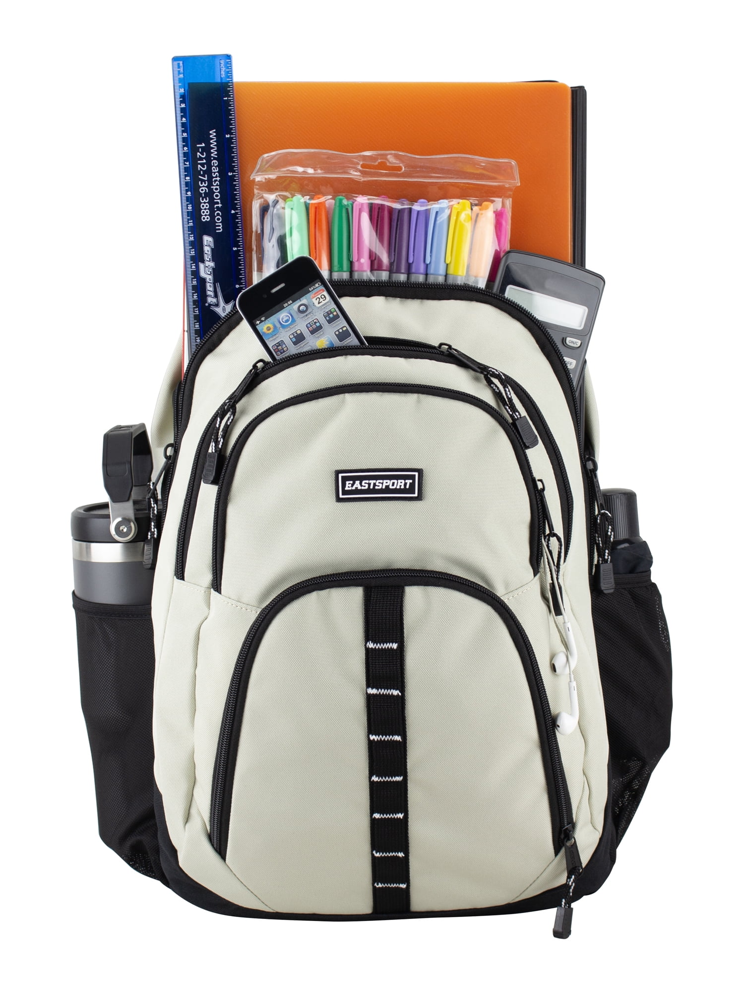 Eastsport Unisex Rally Sport 3.0 17" Backpack, Pelican
