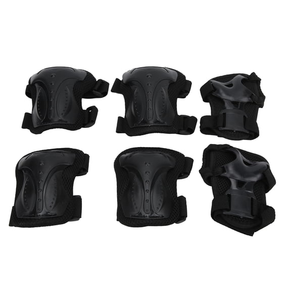 Tebru For Humpback /Set Adults Skateboard Protective Gear Kit Knee Pads Elbow Pads Wrist Guards Set Body Building
