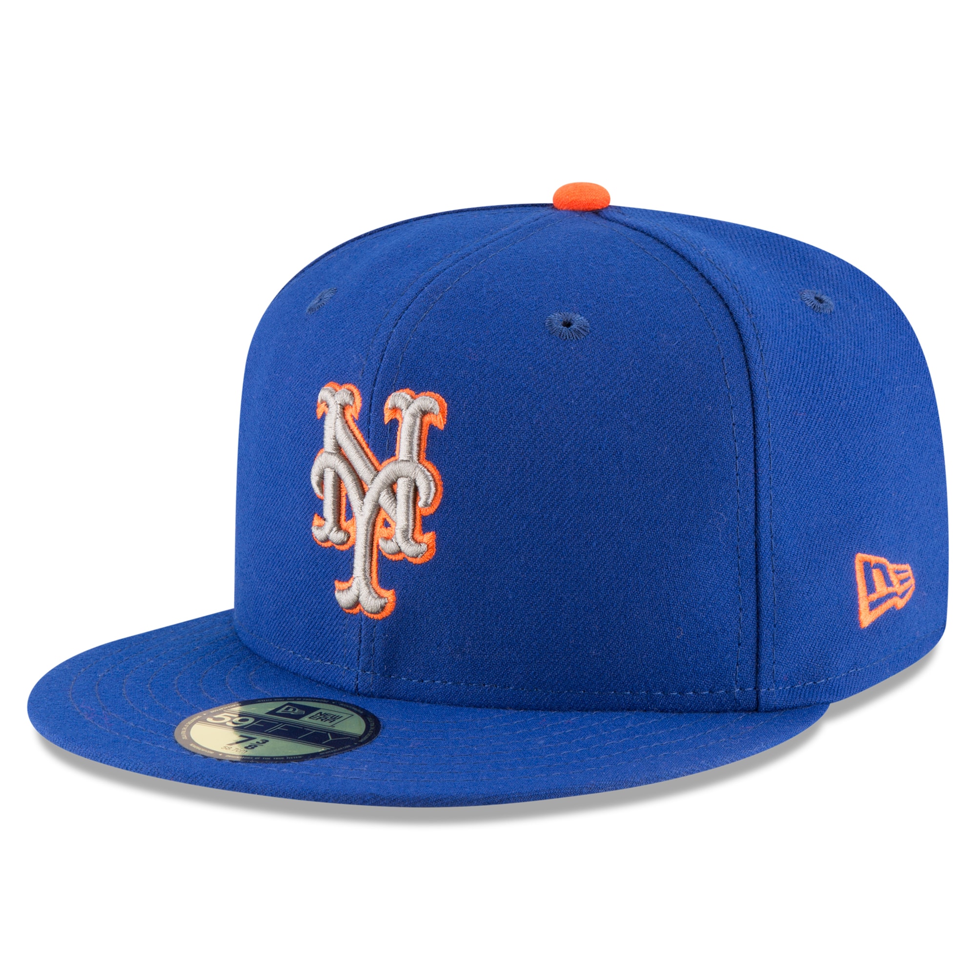 New Era New York Mets Authentic Collection On Field 59fifty Fitted Hat Royal Walmart Com Walmart Com
