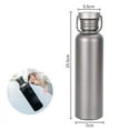 thumbnail image 7 of 750ml Titanium Water Bottle Outdoor Camping Supplies Tourism Sports Cycling Hiking Camping Water Bottle with Cup Sleeve, 7 of 7