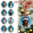 thumbnail image 3 of Adornos de animales del bosque en forma de corazón, acogedores adornos navideños de bosque para árbol de Navidad, decoración personalizada de piñas de pino, adorno colgante de criatura del bosque, re, 3 of 4