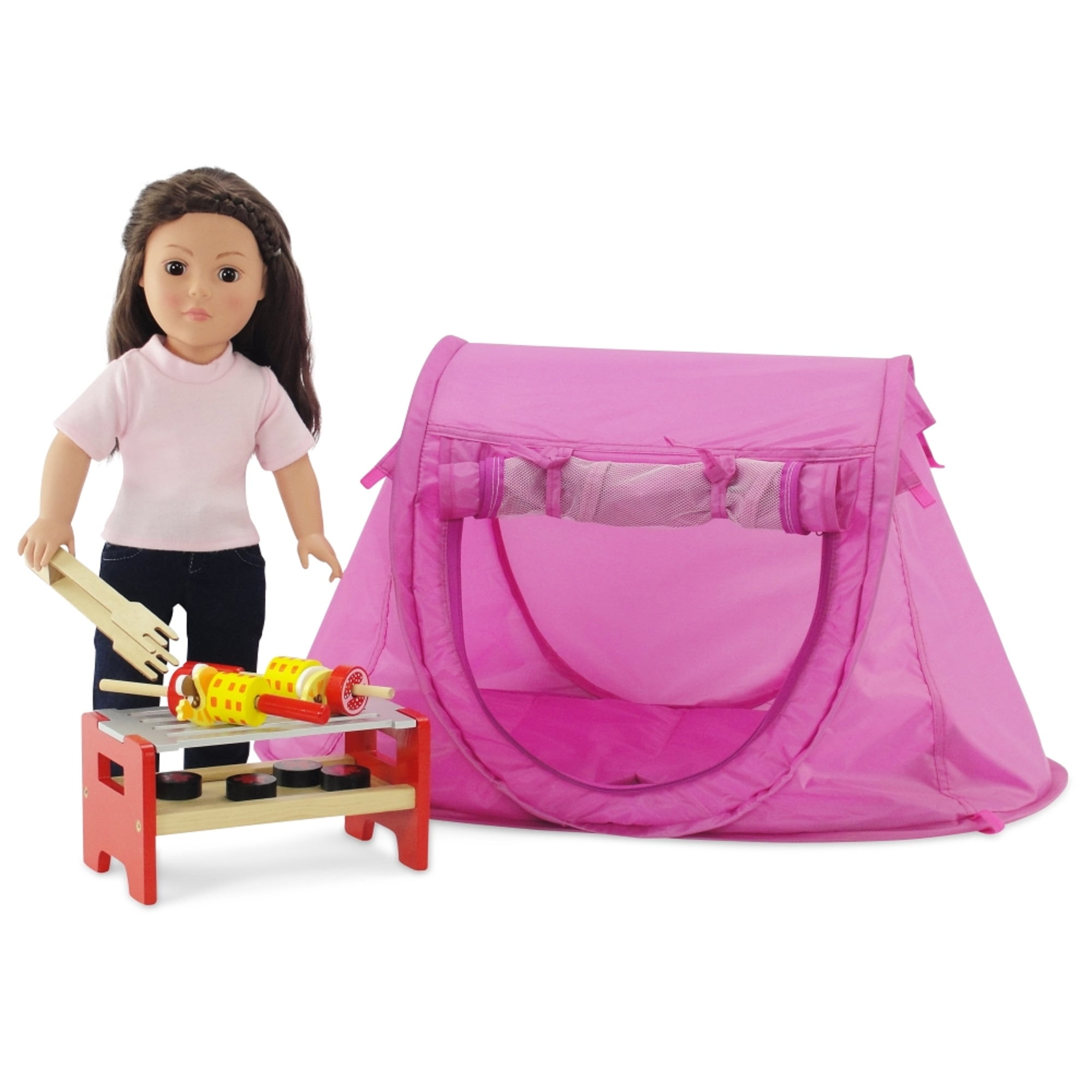 american girl grill set