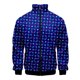 thumbnail image 3 of Chaqueta con estampado 3D de lunares de colores para hombre, abrigo de manga larga con estampado de moda pop, chaquetas de calle de gran tamaño para primavera y otoño, chaquetas con cremallera, 3 of 5