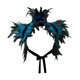 thumbnail image 1 of Capa de plumas artificiales, accesorio decorativo para el cuello, disfraz, bufanda de fiesta Azul, 1 of 9