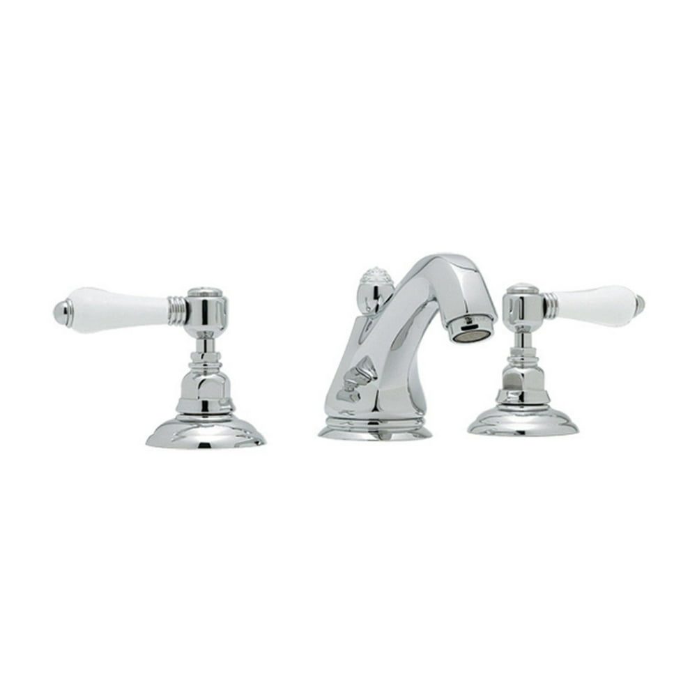 Rohl Country Bath Hex A18082 Widespread Bathroom Faucet with Drain