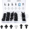 thumbnail image 1 of Car Fixing Clips, 6 Types Car Plastic Mounting Set, Bumper Mounting Clips Kit, Door Trim Car Body Rivets Mounting Kit, Nylon Bumper Expansion Rivetsbl, 1 of 5