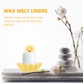 thumbnail image 4 of COOPHYA 50Pack Wax Warmer Plate Yellow PET Coated Paper Removal for Daily Use, 4 of 5