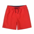 thumbnail image 3 of 3 Pcs Mens Swim Trunks With Mesh Liner Quick Dry Bathing Suit Swimswear Red Light Blue Royal Blue Size 2XL, 3 of 9