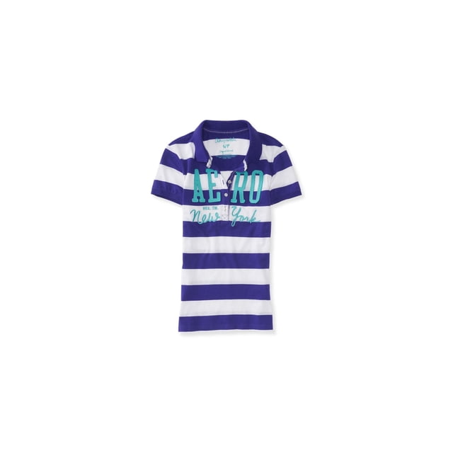 Polo Aeropostale New York para mujer color morado pequeño