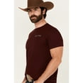 thumbnail image 3 of Cody James Men's Wanted Paper Short Sleeve Graphic T-Shirt - CJFA24T52-BURG   US, 3 of 4