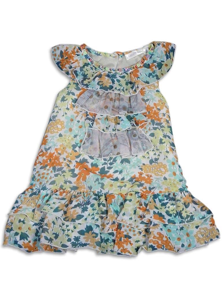 sleeveless frocks for babies