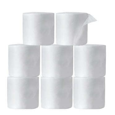 EvaClean Disposable Dry Surface Wipes - Pack of Eight 110-Count Rolls - 880 Dry 9" x 7.5" Mega Wipes for Multi-Surface & Hand Cleaning
