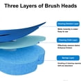 thumbnail image 3 of 60pcs Disposable Toilet Brush Heads, EEEkit Toilet Bowl Wand Refills, Toilet Cleaner Refill Pads for Toilet and Bathroom Cleaning, 3 of 8