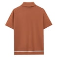 thumbnail image 4 of Goodtrade8 Mens Short Sleeve T-Shirts Polo Collared Pullover Casual Summer Solid Color Work Style Shirts for Men, 4 of 9