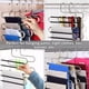 thumbnail image 4 of Percha En Forma De S, Perchas De 5 Capas, Almacenamiento Ordenado, 4 Piezas, Amplia Aplicación Para Armario, 4 of 7