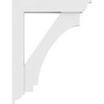 thumbnail image 3 of 3"W X 20"D X 26"H Standard Imperial Architectural Grade Pvc Bracket With Traditional Ends, 3 of 8