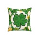 thumbnail image 2 of Funda de almohada navideña de terciopelo con trébol de cuatro hojas, cojín decorativo verde de cuatro hojas para el Día de San Patricio, decoraciones para el Día de San Patricio, decoración de otoño,, 2 of 6