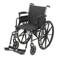 thumbnail image 2 of McKesson Wheelchair, Lightweight, Durable Carbon Steel, Desk-Length Arm, Swing-Away Footrest, 18" Seat Width, 300 lbs. Capacity, 1 Ct, 2 of 5