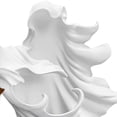 thumbnail image 2 of Halloween Ghost Light Statue with Lantern Scary Home Garden Decor (White Battery), 2 of 8