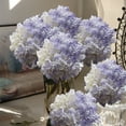 thumbnail image 7 of Uhuya 1Pc Artificial Flower Home Decor Portable Single Branch Simulation Hydrangea for Wedding Fake Hydrangea Ecologically Friendly for Party Artificial Flower Purple, 7 of 7