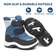 thumbnail image 5 of Apakowa Kid's Boys Winter Snow Boots (Toddler/Little Kid), 5 of 7