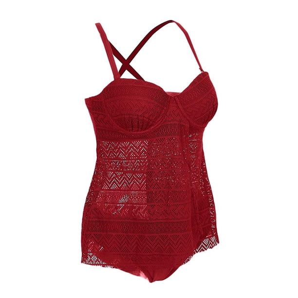 Tankini de Mujer Correa Forma Muchacha Moda De Moda Casual Verano Playa Top S