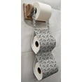thumbnail image 2 of Floral Damask Toilet Paper Holder by Penny's Needful Things (White), 2 of 2