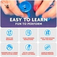 thumbnail image 6 of Ball and Vase Magic Trick for Beginners, Magician Prop for Adults and Kids, Classic Trick for Kids Age 4-5 & 6-8, Fun Close-Up Vase Illusion (Turquoise Blue), 6 of 8