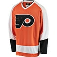 thumbnail image 2 of Men's Fanatics Orange Philadelphia Flyers Premier Breakaway Heritage Blank Jersey, 2 of 3
