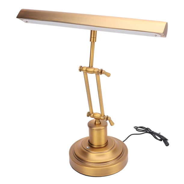 Lámpara De Piano, Luz De Escritorio LED De 12 W Con Ajuste De Brillo Continuo De 3000 K A 6000 K, Pantalla Giratoria De 360, Alto CRI 85, Control Táctil