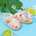 thumbnail image 4 of Baby Girls Boys Sandals Infant Summer Beach Shoes Anti Slip Rubber Sole Outdoor First Walking Crib Shoes, 4 of 6