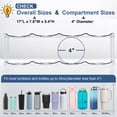 thumbnail image 4 of Soporte organizador para botellas de agua LANDNEOO de 4 niveles, apilable, 4 of 9