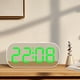 thumbnail image 2 of Bewildely Despertador con modo nocturno Pantalla digital Ajuste de brillo Reloj de Modo nocturno 2200-0600 Electrodomésticos luz verde negra, 2 of 6