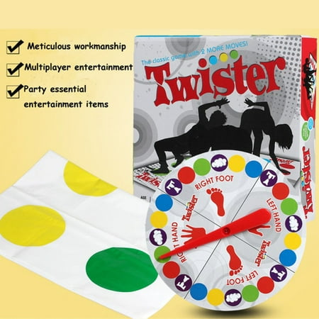 Board Games Toys Twister Board Game Children Adult Moves Play Mat Multiplayer Parent-child Interactive Educational Toy Outdoor Sports Party Supplies ()