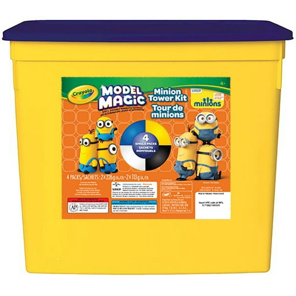 Crayola Model Magic Minions Tower Build Tub