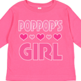 thumbnail image 4 of Inktastic Poppop Girl Granddaughter Girls Long Sleeve Toddler T-Shirt, 4 of 5
