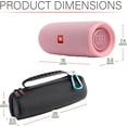 thumbnail image 3 of HOMEQUIP case for JBL Flip 5 with Speaker Flip 5 | Waterproof Portable Wireless Bluetooth Speaker Bundle Hard Shell Case - Rechargeable Battery, 2.5 Hours Charging, 12 Hours Playtime., 3 of 7