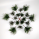 thumbnail image 1 of Simulación de agujas de pino, agujas de pino de pvc, árbol de Navidad, corona de agujas de pino, anillo de ratán, bricolaje, decoraciones para el hogar hechas a mano, accesorios navideños, 1 of 1